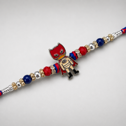 Ninja Hero Kids Silver Rakhi