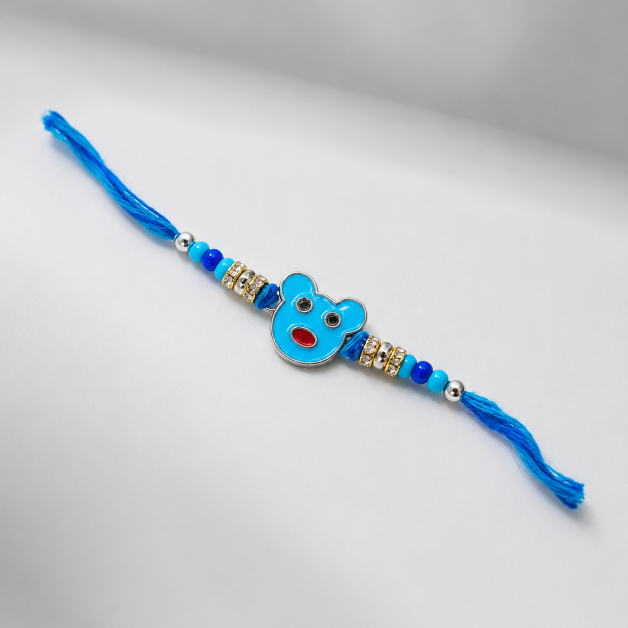 Blue Bear Kids Silver Rakhi