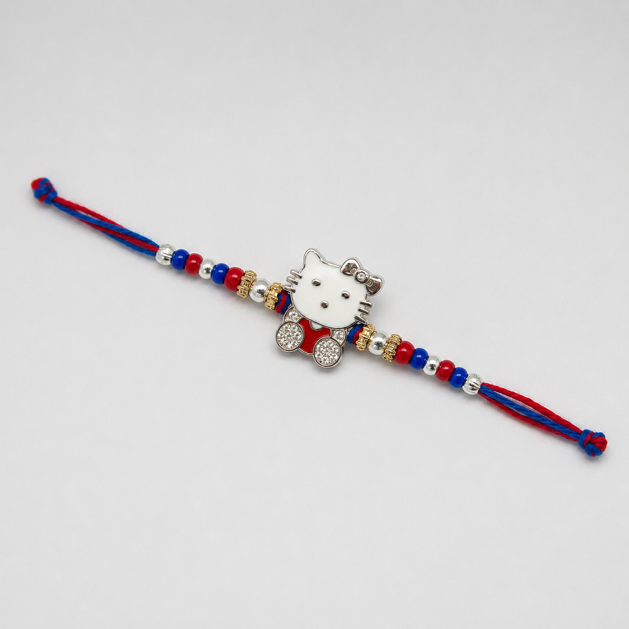 Hello Kitty Kids Silver Rakhi
