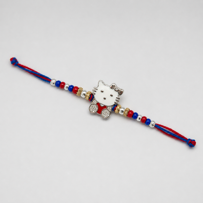 Hello Kitty Kids Silver Rakhi