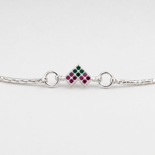 Silver Rakhi 6