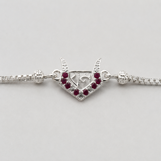 Silver Rakhi 4