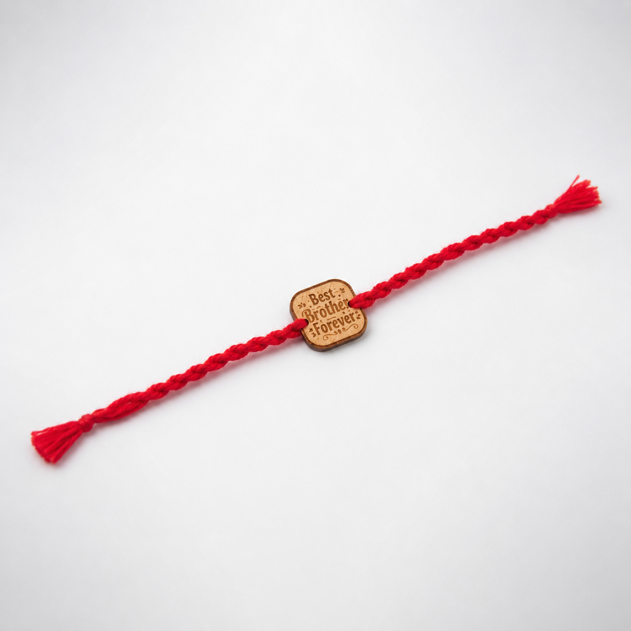 Best Brother Forever Silver Rakhi